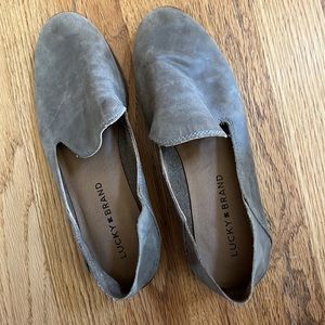 Lucky Brand Women's Gray Loafers